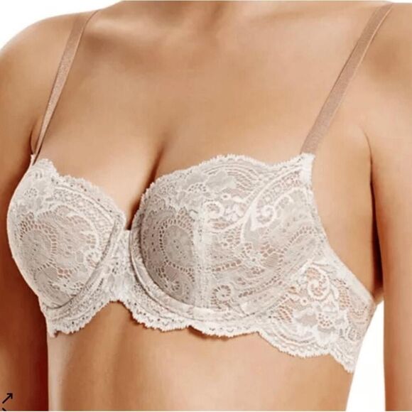 THIRDLOVE 24/7 34F Lace Balconette Bra lingerie - Picture 1 of 6